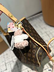 Colestore Louis Vuitton Monogram Delightful MM Brown 39 x 31 cm - 2