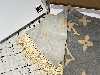 Colestore Louis Vuitton Scarf Grey 02