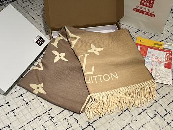 Colestore Louis Vuitton Scarf Brown 02