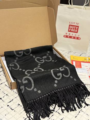 Colestore Gucci Scarf Black