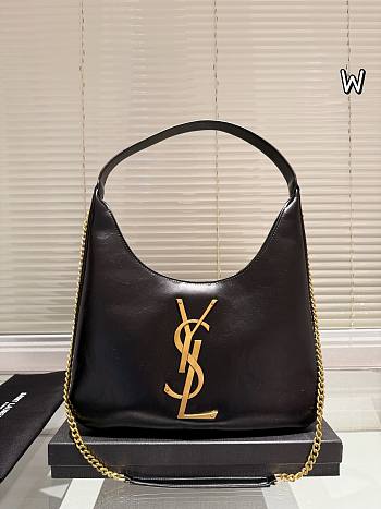 Colestore Saint Laurent YSL Le 5 A 7 Handbag Black 20 x 26 cm