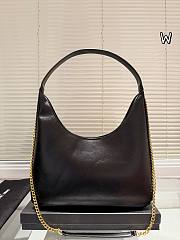 Colestore Saint Laurent YSL Le 5 A 7 Handbag Black 20 x 26 cm - 4