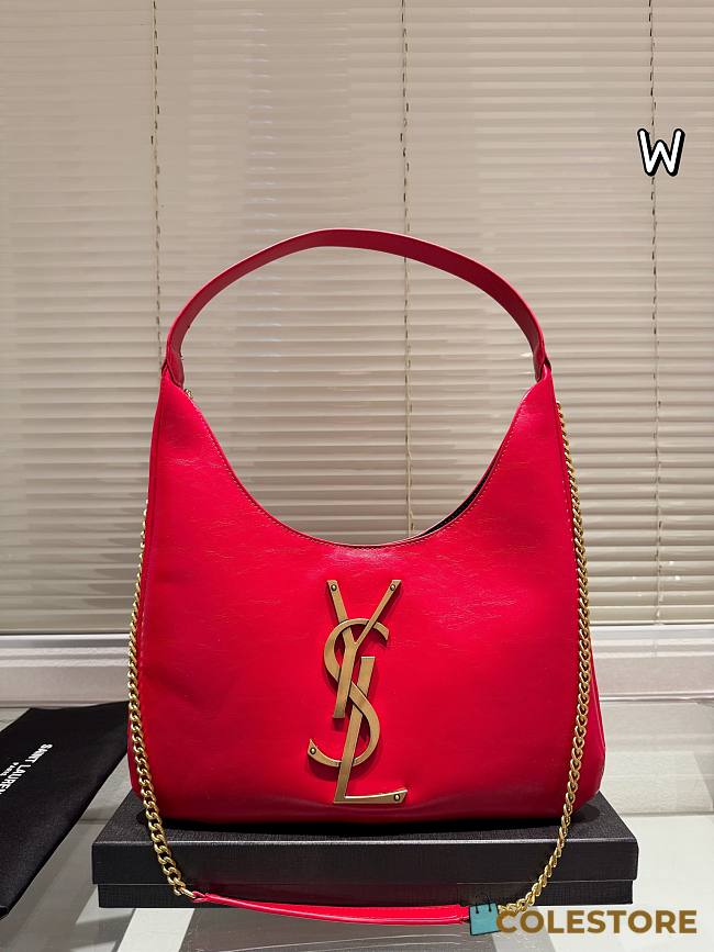 Colestore Saint Laurent YSL Le 5 A 7 Handbag Hot Pink 20 x 26 cm - 1