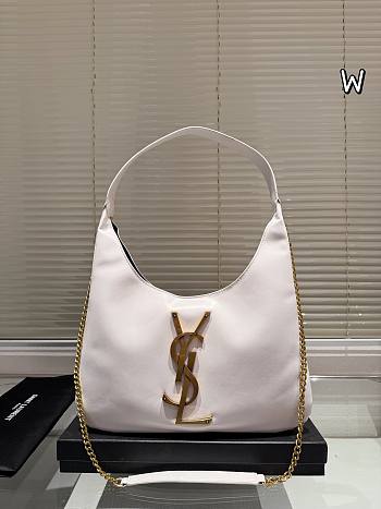 Colestore Saint Laurent YSL Le 5 A 7 Handbag Pink 20 x 26 cm