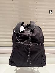 Colestore Lulumelon Dual Function Backpack to Tote Bag 18L Black 46 X 33 cm - 1