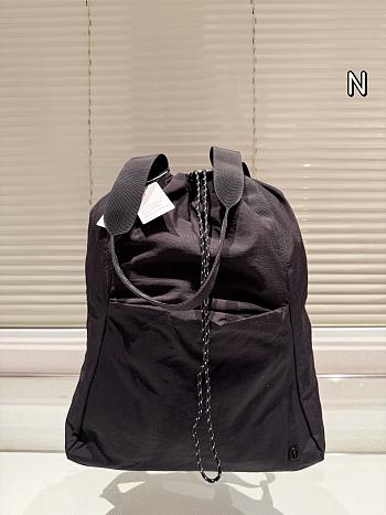 Colestore Lulumelon Dual Function Backpack to Tote Bag 18L Black 46 X 33 cm