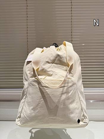 Colestore Lulumelon Dual Function Backpack to Tote Bag 18L White 46 X 33 cm
