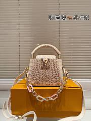 Colestore Louis Vuitton Capucines Crocodile White 27 x 18 cm - 1