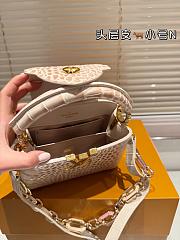 Colestore Louis Vuitton Capucines Crocodile White 20 x 13 cm - 5