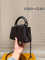 Colestore Louis Vuitton Capucines Full Black 20 x 13 cm - 6