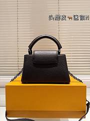 Colestore Louis Vuitton Capucines Full Black 20 x 13 cm - 5