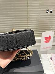 Colestore Chanel Flap Bag Caviar Black 18 x 15 cm - 2