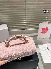 Colestore Chanel Vintage Pink Tweed 18 x 11 cm - 4