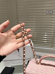 Colestore Chanel Vintage Pink Tweed 18 x 11 cm - 6
