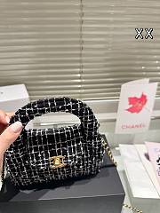 Colestore Chanel Kelly Tweed Black 20 x 14 cm - 5