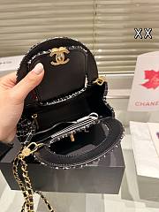 Colestore Chanel Kelly Tweed Black 20 x 14 cm - 2