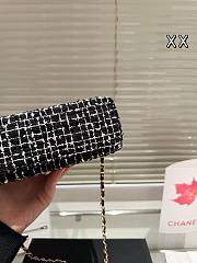 Colestore Chanel Kelly Tweed Black 20 x 14 cm - 4