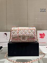 Colestore Chanel Flap Bag Tweed Multicolor  20 cm - 1