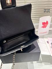 Colestore Chanel Flap Bag Black 21 x 12 cm - 5