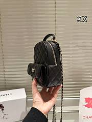 Colestore Chanel Backpack Caviar Black 13 x 18 cm - 5