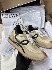 Colestore Loewe Multi Panel Lace-up Sneakers Brown  - 5