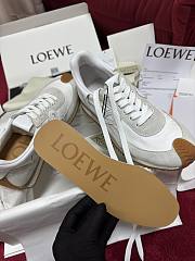 Colestore Loewe Multi Panel Lace-up Sneakers White  - 3