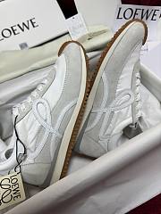 Colestore Loewe Multi Panel Lace-up Sneakers White  - 4