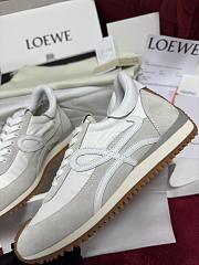 Colestore Loewe Multi Panel Lace-up Sneakers White  - 6