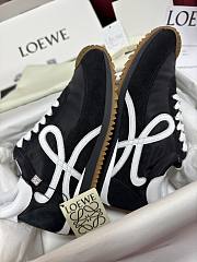 Colestore Loewe Multi Panel Lace-up Sneakers Black  - 2