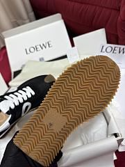 Colestore Loewe Multi Panel Lace-up Sneakers Black  - 4