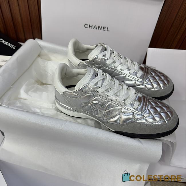 Colestore Chanel Caft Da Trainer Silver  - 1