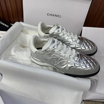 Colestore Chanel Caft Da Trainer Silver 