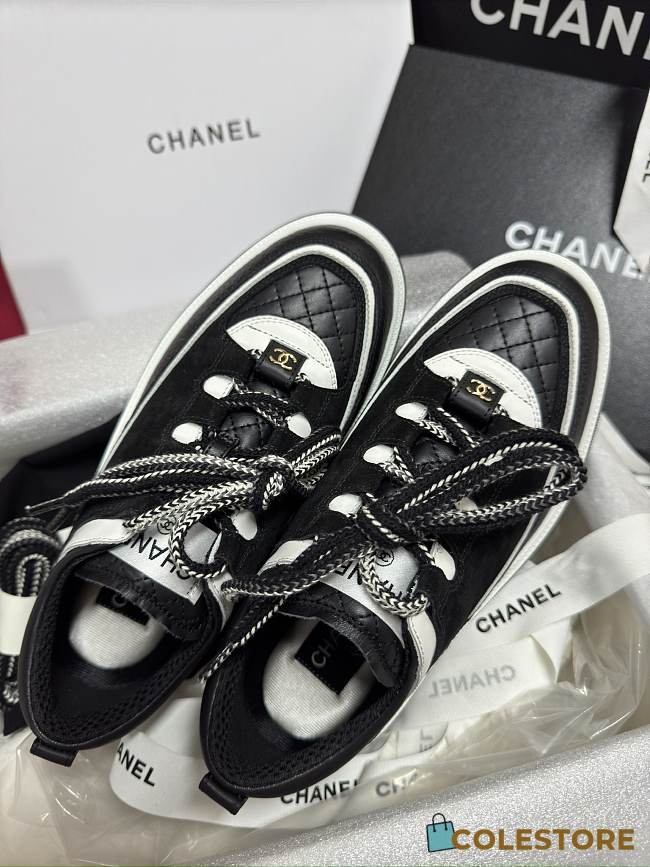 Colestore Chanel Sneaker Black  - 1