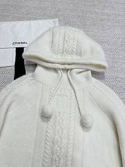 Colestore Chanel Sweater With Hood White  - 5