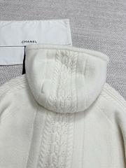 Colestore Chanel Sweater With Hood White  - 4