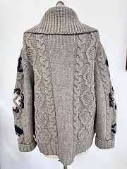 Colestore Chanel Sweater Zip Grey  - 3