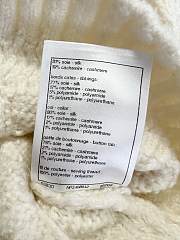 Colestore Chanel Crop Sweater With Bows White  - 6