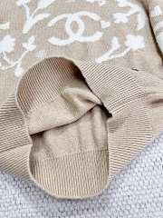 Colestore Chanel Brown Sweater C Logo  - 3
