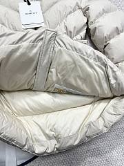 Colestore Moncler Brosse Puffed Long Jacket White  - 6