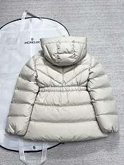 Colestore Moncler Brosse Puffed Long Jacket White  - 5