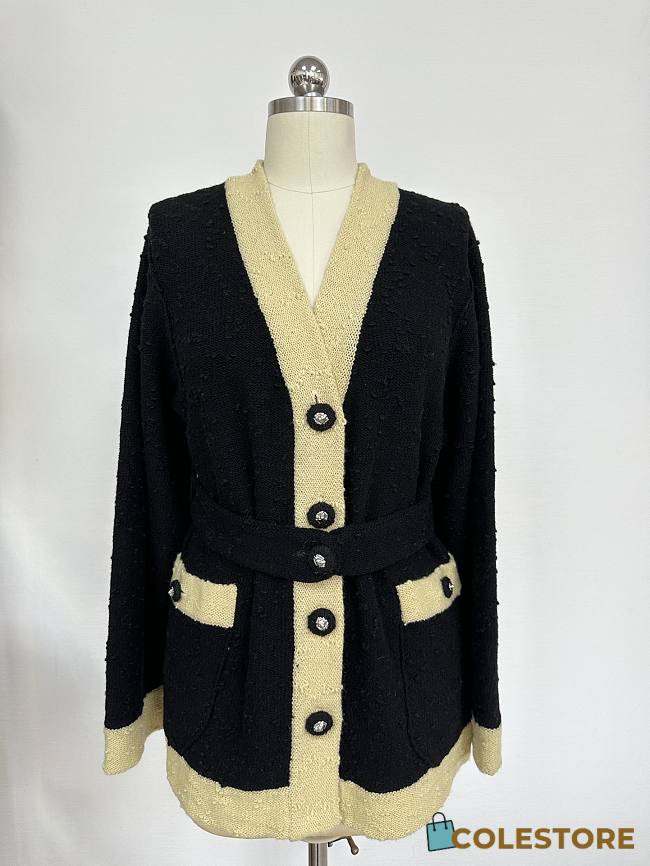 Colestore Chanel Cardigan Black  - 1