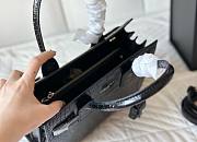 Colestore YSL Saint Laurent Crocodile Sac De Jour Black 25 cm - 6