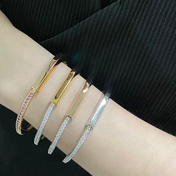 Colestore Tiffany Lock Bracelet With Gold/ Silver 