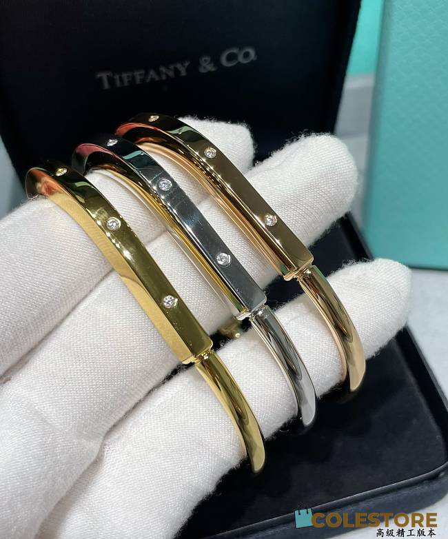 Colestore Tiffany Lock Bracelet Gold/ Silver 02 - 1