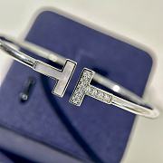 Colestore Tiffany Double T Crystal Bracelet  - 4