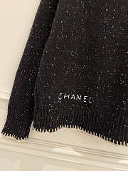 Colestore Chanel Cardigan Black Tweed - 2