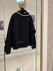 Colestore Chanel Cardigan Black Tweed - 5