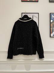 Colestore Chanel Cardigan Black Tweed - 3