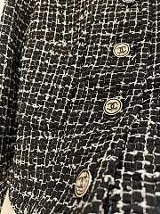 Colestore Chanel Tweed Shirt Caro Black  - 3