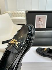 Colestore Celine Patent Leather Loafers Black  - 4